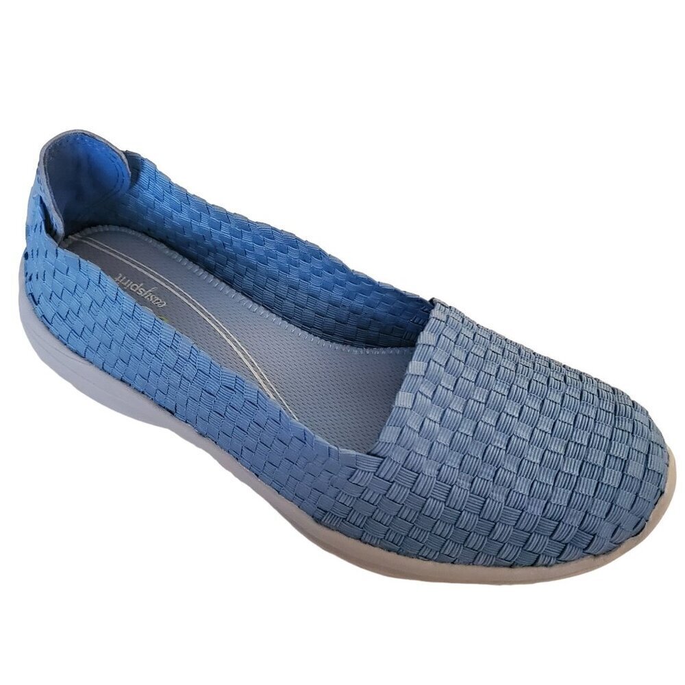 Easy Spirit 360 Blue Slip On Shoes, Woman's Slip On Shoes